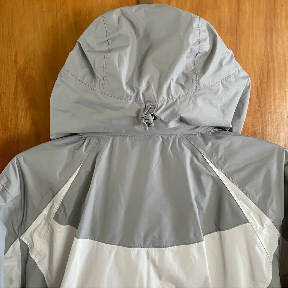Eddie Bauer NWT WeatherEdge Jacket Mid Weight Shell White Gray Women’s XXL - Picture 7 of 16